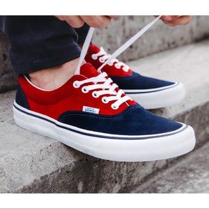 vans era suede navy